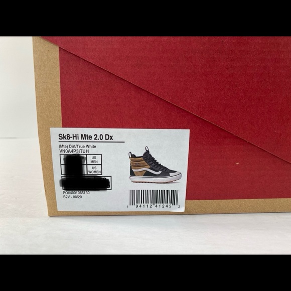 Vans Sk8-Hi MTE 2.0 DX Dirt True White Sneakers - Picture 7 of 8